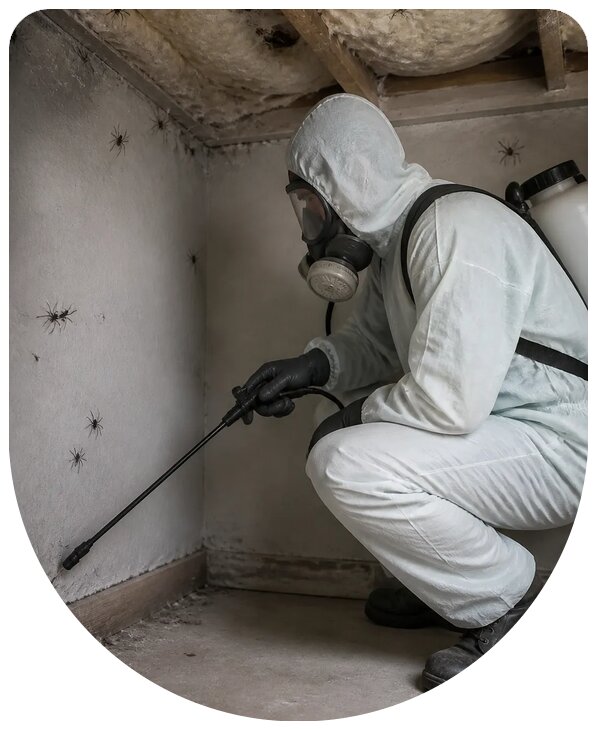 Профессиональное уничтожение пауков в Михайловке с гарантией